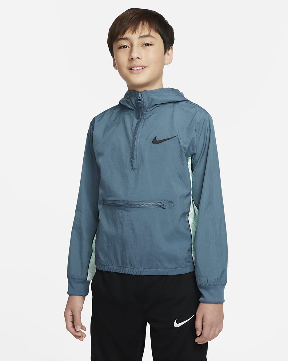 Nike Dri FIT Crossover Older Kids Boys Basketball Jacket. Nike ID